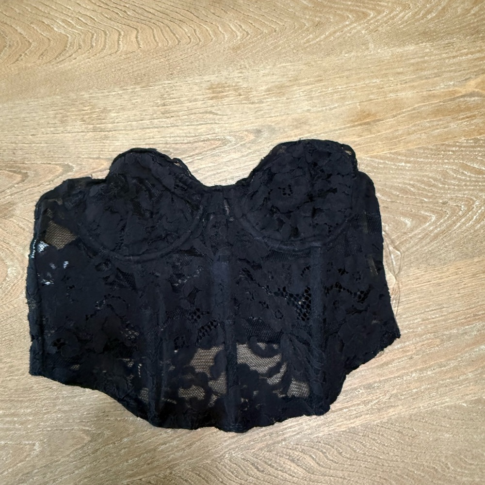 Kendall and Kyle corset crop top